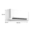 Split Muro Breezeless Frío Calor 9000 BTU + Wifi