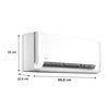 Split Muro Breezeless Frío Calor 18000 BTU + Wifi
