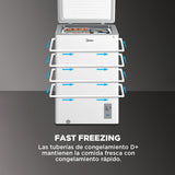 Freezer Horizontal Frio Directo 99 lts MFH-1000B131CN