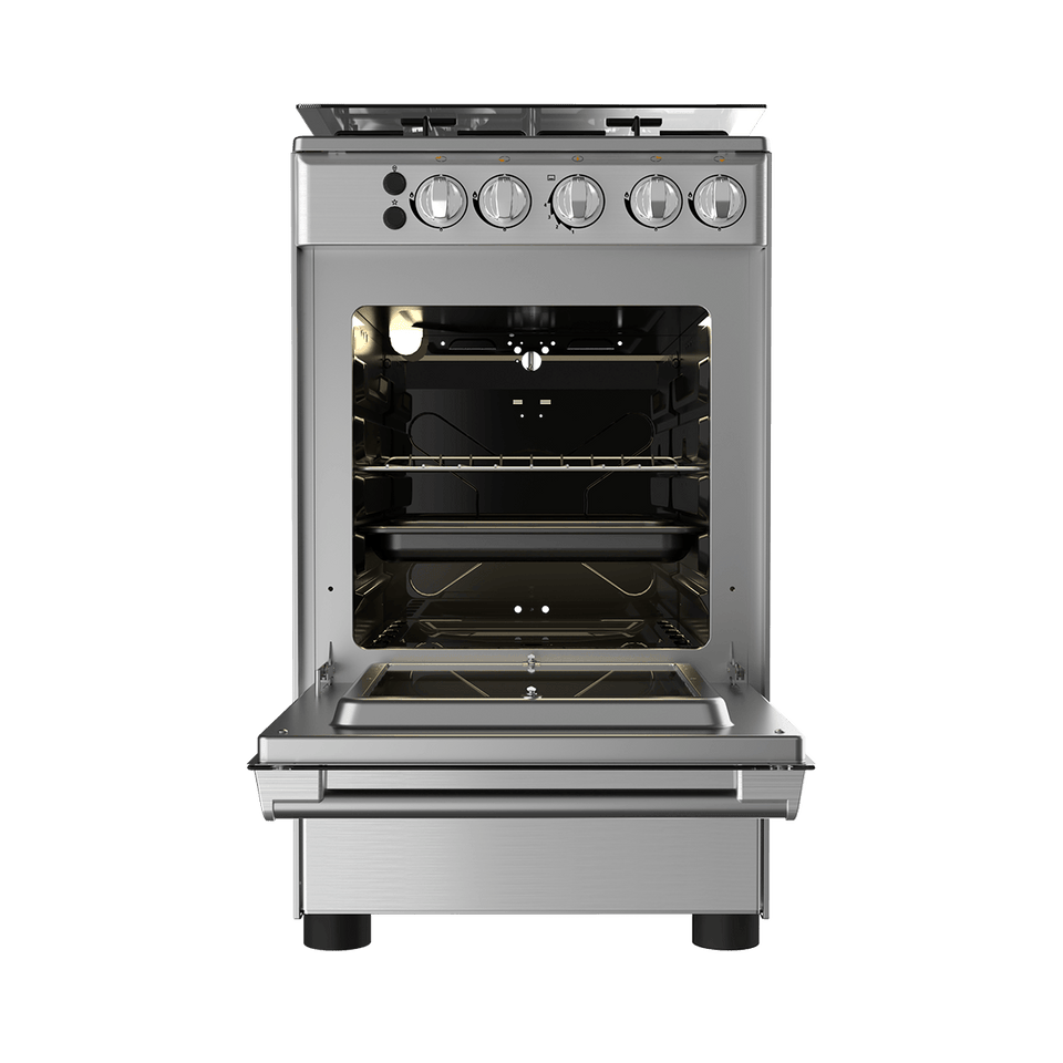 Cocina a Gas 4 quemadores Gris MCG-4QSG20NS