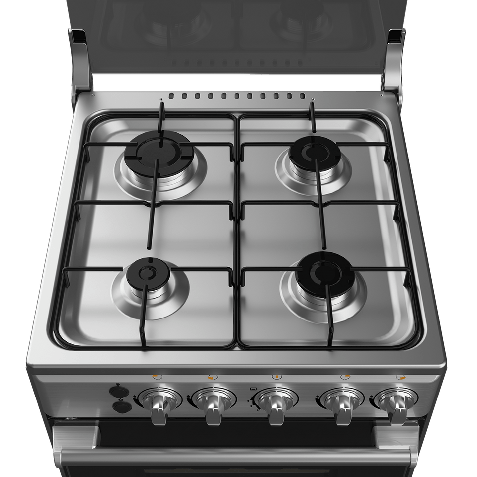 Cocina a Gas 4 quemadores Gris MCG-4QSG20NS