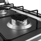 Cocina a Gas 4 quemadores Gris MCG-4QSG20NS