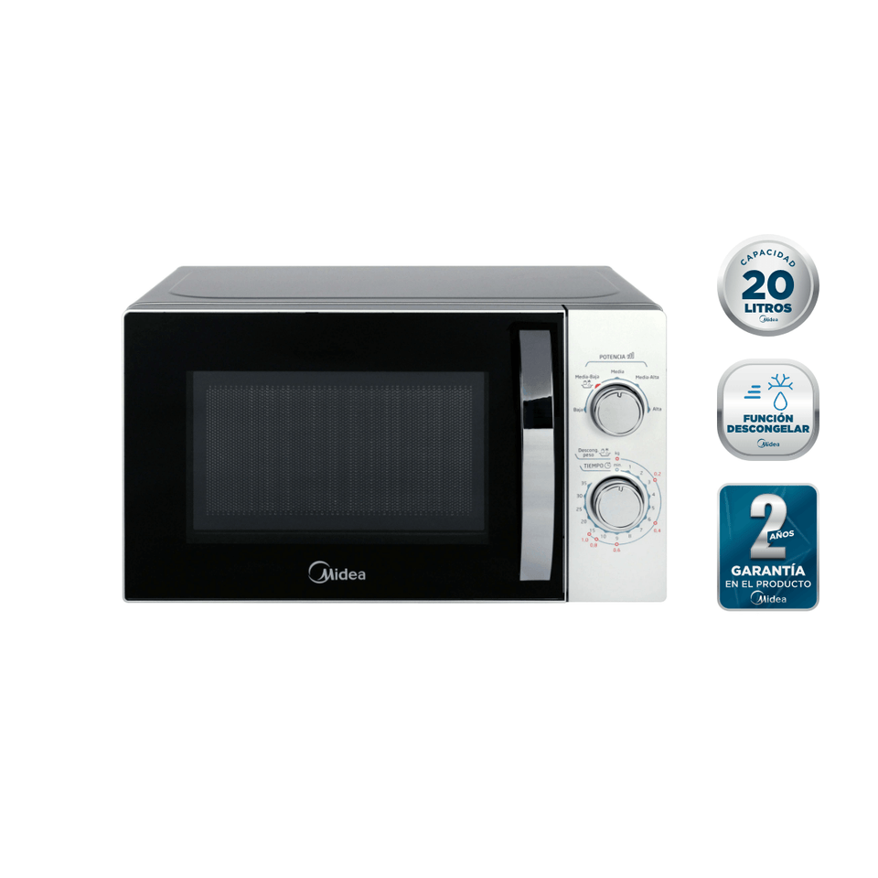 Microondas mecánico 20 litros Silver MMP-20NCJ9
