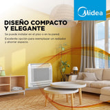 Split Consola Xtreme Heat Midea R32 14,000 Btuh Inverter