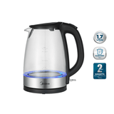 Hervidor Vidrio 1,7 litros MK-17G02A
