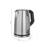 Hervidor Inox Con Indicador De Temperatura 1,7Lt