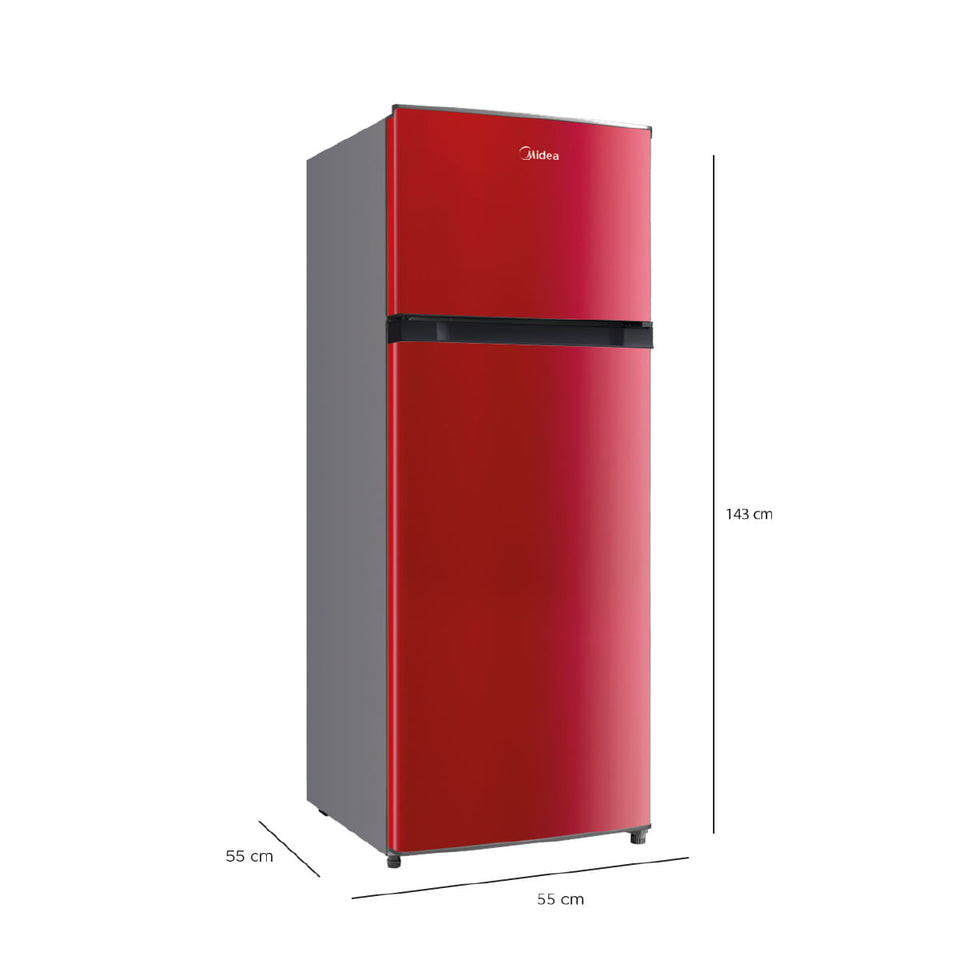 Refrigerador Top Freezer Frío Directo Rojo 207 lts MDRT294FGE13