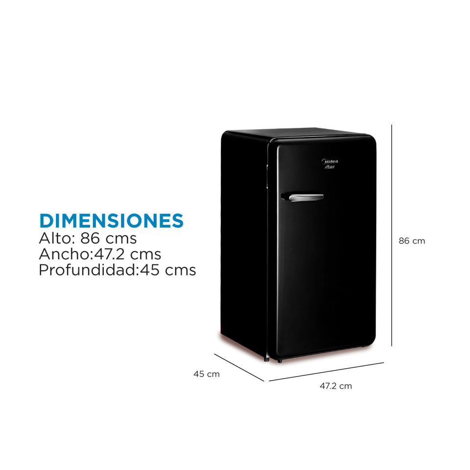 Refrigerador Minibar Frio Directo Negro 93 lts MDRD142FGE30