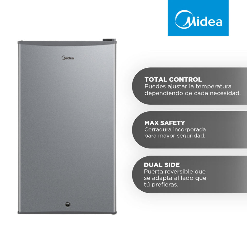 Refrigerador Minibar Frio Directo Light Silver 93 lts MDRD142FGE50