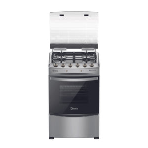 Cocina a gas 4 quemadores GREY MCG-4QPI24NS