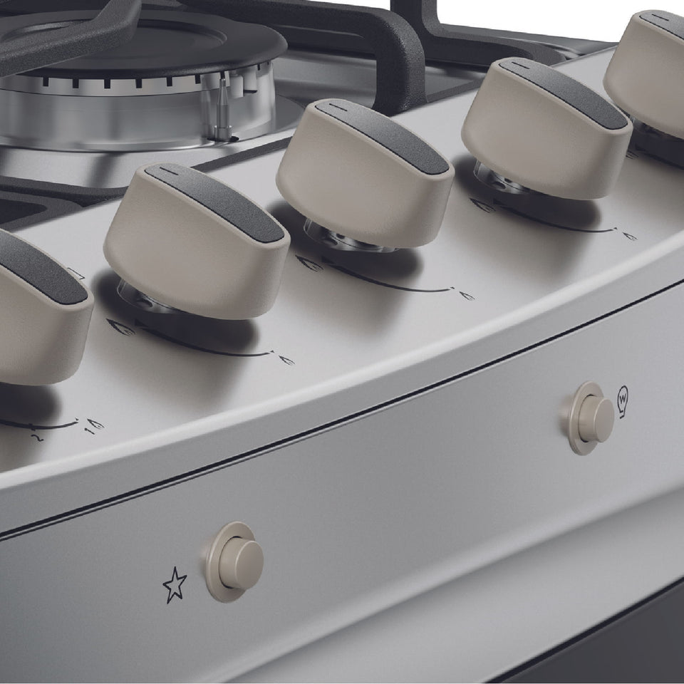 Cocina a gas 4 quemadores GREY MCG-4QPI24NS