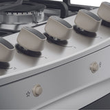 Cocina a gas 4 quemadores GREY MCG-4QPI24NS
