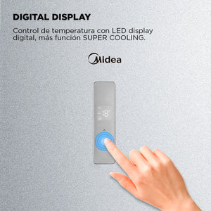 Refrigerador BTM No Frost Light Silver 321 lts  MDRB489MTE50