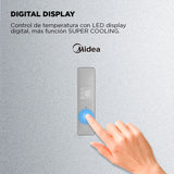 Refrigerador BTM No Frost Light Silver 321 lts  MDRB489MTE50
