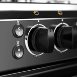 Cocina a gas Midea 4 quemadores black MCG-4QSG20NSBK