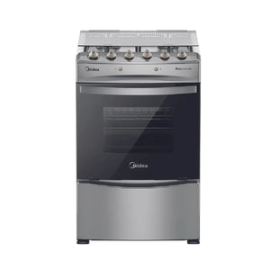 Cocina a gas 4 quemadores GREY MCG-4QPI24NS