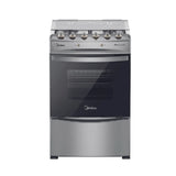 Cocina a gas 4 quemadores GREY MCG-4QPI24NS