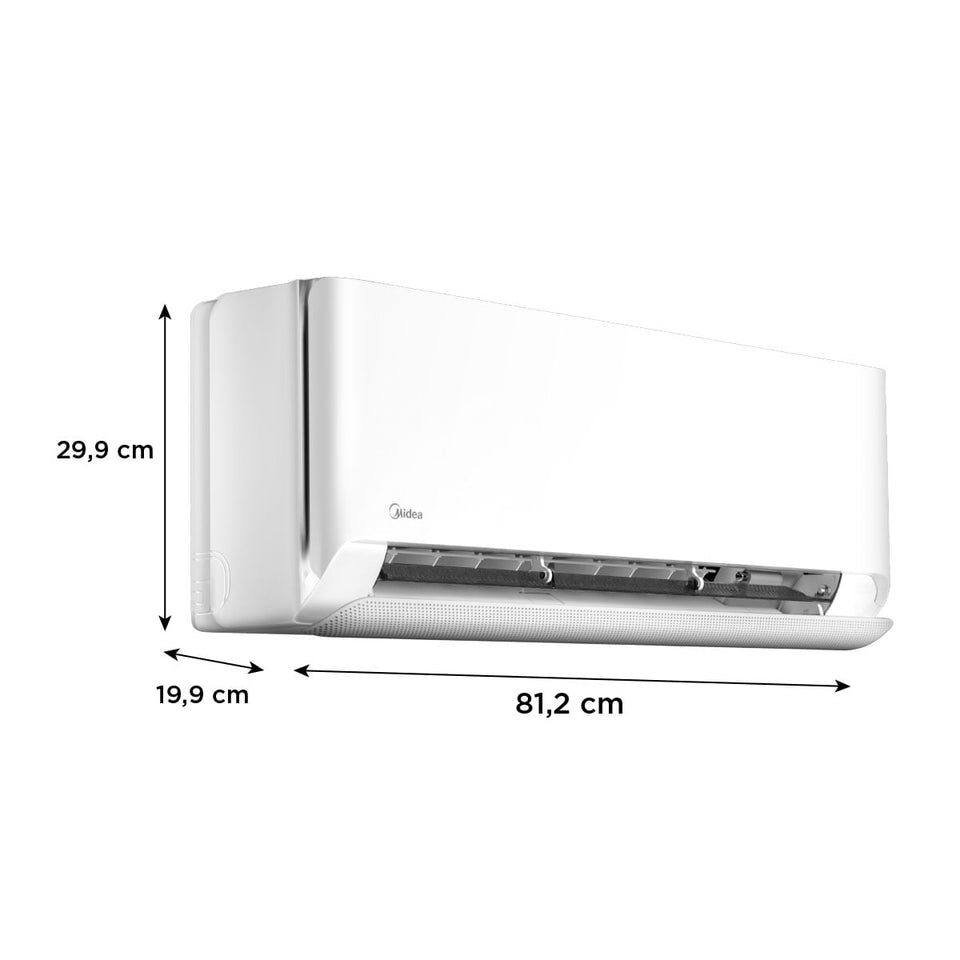 Split muro Midea Breezeless 9.000 Btuh Inverter