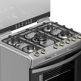 Cocina a gas 5 quemadores MCG-5QPI30NS