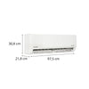 Split Muro Comfee Frío Calor 18000 BTU + Wifi