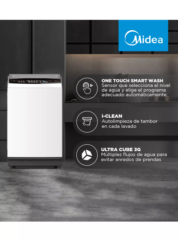 Lavadora Superior Blanca 16 KG MLS-160BSC03T