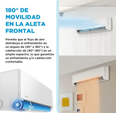 Aire Acondicionado Split Inverter EcoMaster 9000 Btu + Wifi